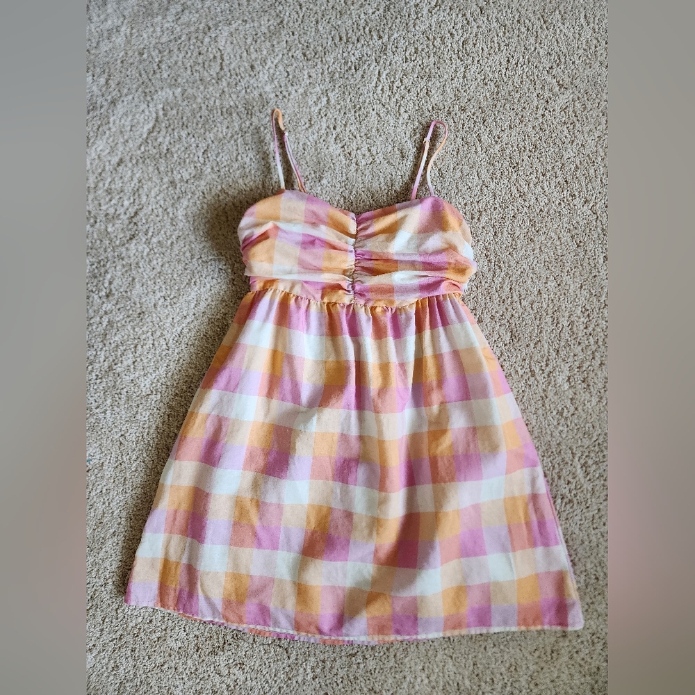 Charlie Holiday size  XSmall Madonna mini dress orange pink - Picture 2 of 9